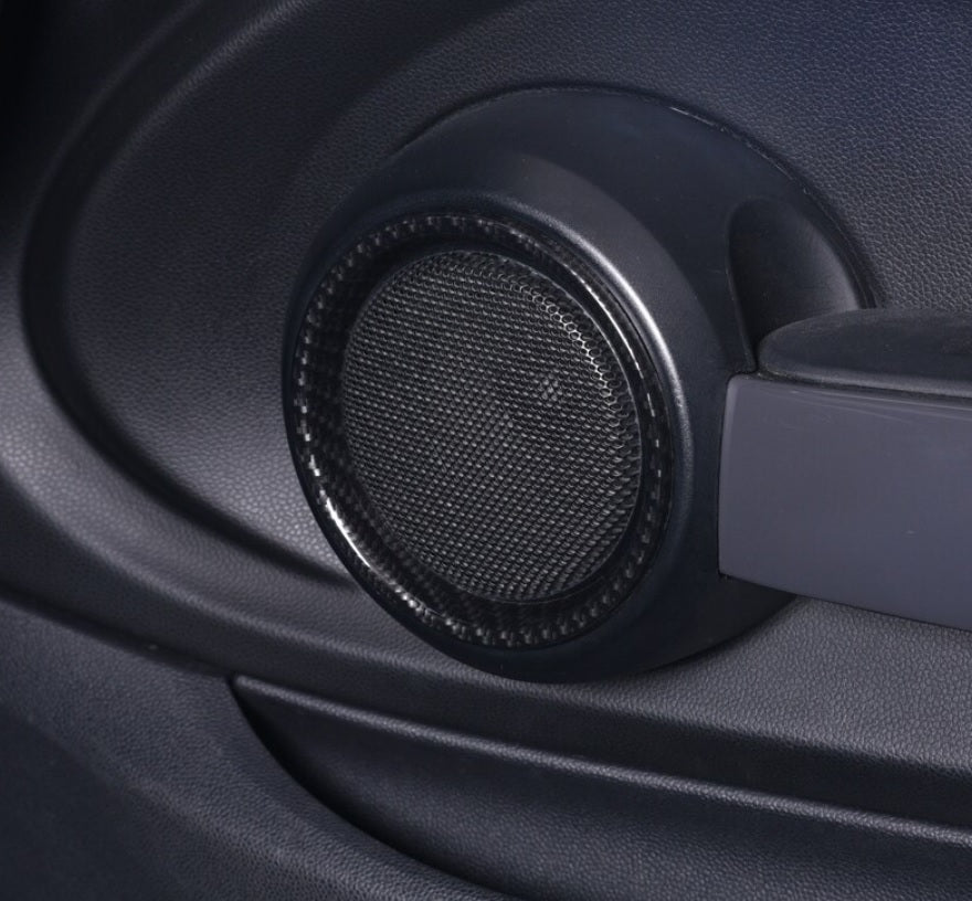 Mini Hatch Cooper Tür Lautsprecher Ringe Rahmen Abdeckung