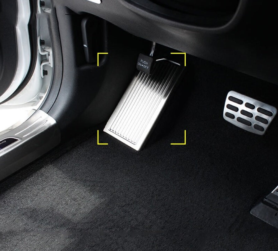 Kia Sportage 4 QL Edelstahl Pedal Kappen Gaspedal Kupplung Bremse Fußstütze