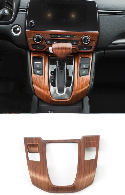 Honda CRV Holz Imitation Armaturenbrett Mittelkonsole Abdeckung Rahmen