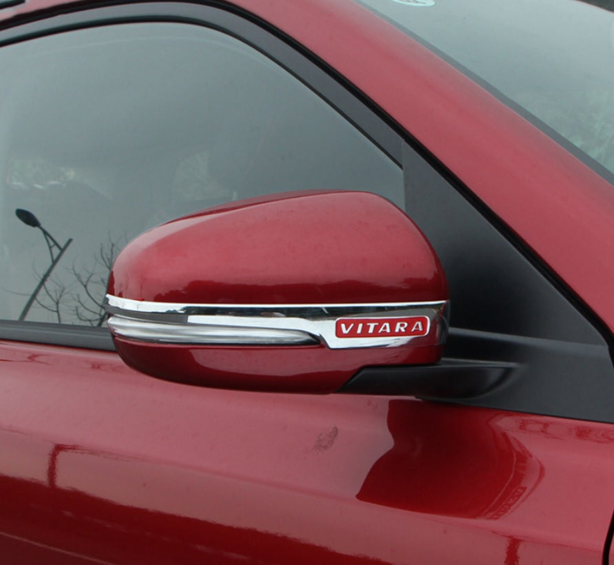 Suzuki Vitara 4 LY Chrom Rückspiegel Seitenspiegel Abdeckung Blende Rahmen