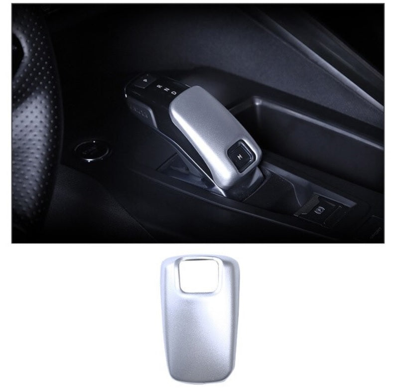Peugeot 3008 II / 5008 II Chrom Carbon Schaltehebel Getriebe Gehäuse Abdeckung