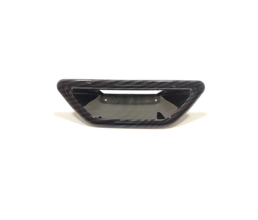 Nissan X-Trail T32 Chrom Carbon Heckklappe Kofferraum Griff Abdeckung