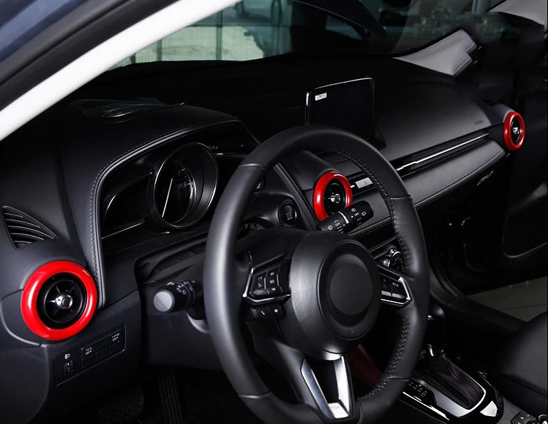 Mazda CX3 Luftdüsen Lüftungs Gitter Schacht Luft Ausströmer