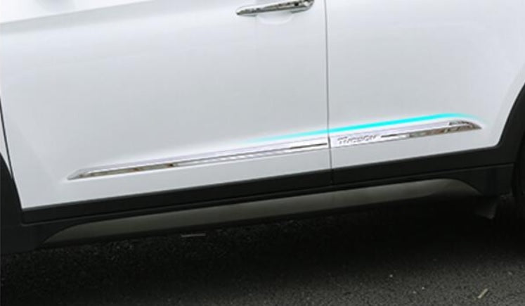 Hyundai Tucson 3 TL Chrom Zierleisten Seitenzierleisten Türleisten