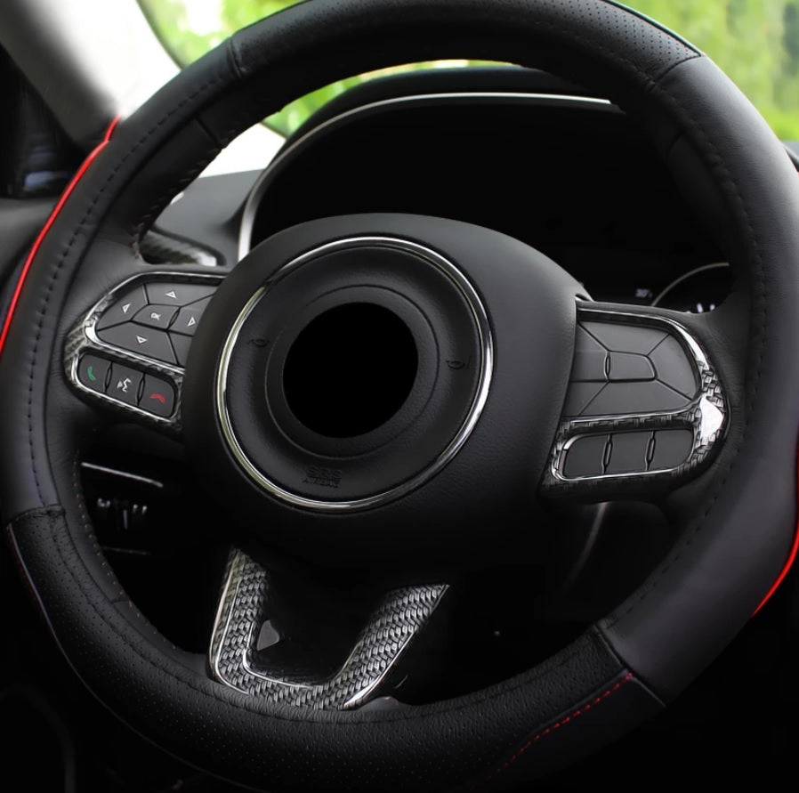 Jeep Compass Lenkrad Tasten Steuerrad Abdeckung Rahmen