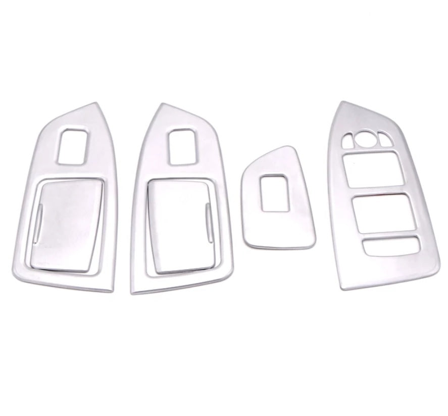 Volvo S90 SPA Chrom Abdeckung Fenster Heber Schalter Taster Rahmen
