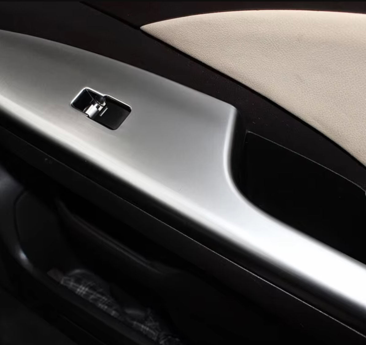 Honda CRV Chrom Abdeckung Fenster Heber Schalter Taster Rahmen