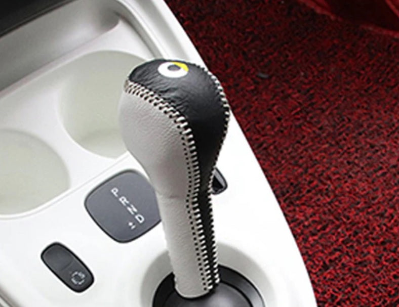 Smart fortwo forfour Schaltknauf & Handbremse Lederimitat Abdeckung