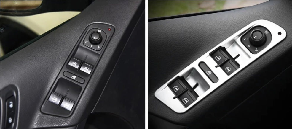 VW Tiguan PQ35 Fenster Heber Schalter Taster Abdeckung Rahmen