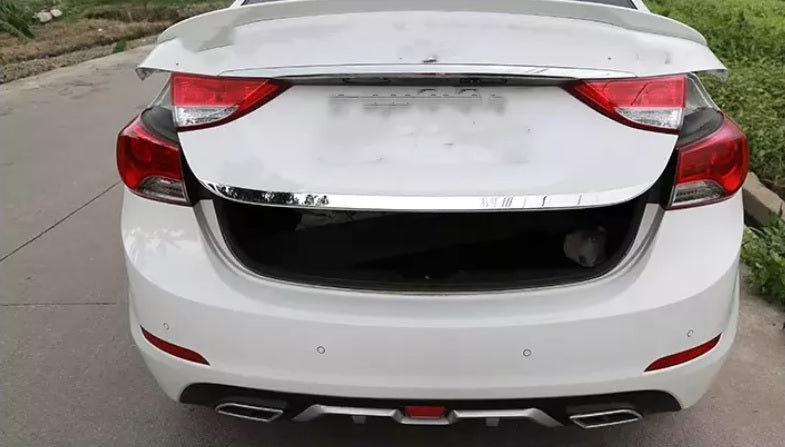 Hyundai Elantra MD Kofferraum Gepäckraum Abdeckung Hinten Leiste