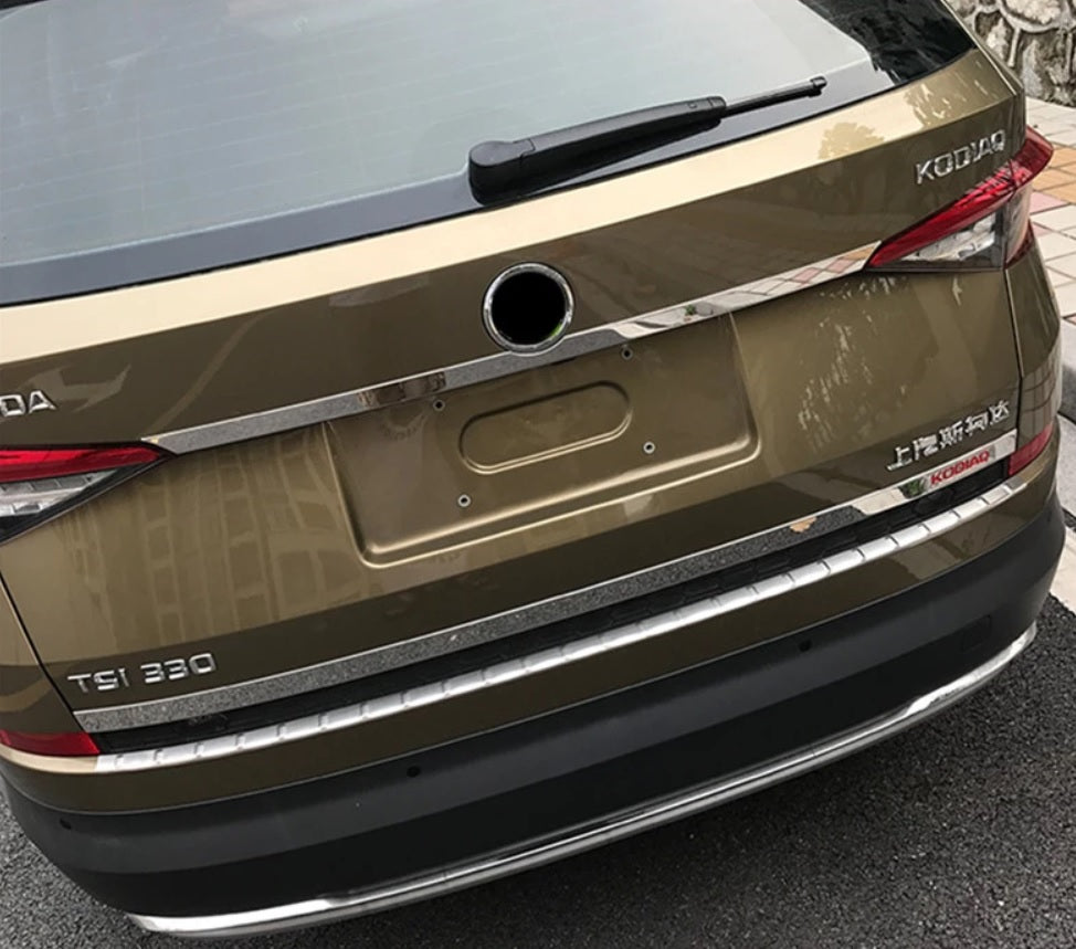 Skoda Kodiaq Gepäckraum Kofferraum Laderaum Abdeckung Leiste