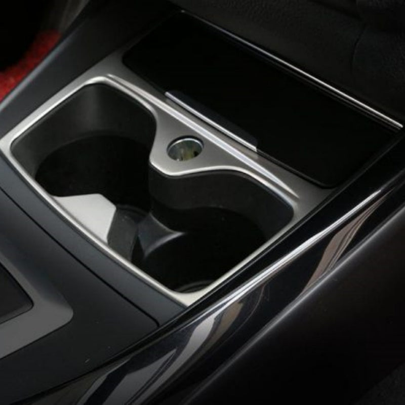 BMW 1 F20 F21 Edelstahl Mittelkonsole Getränke Becher Wasser Halter Abdeckung