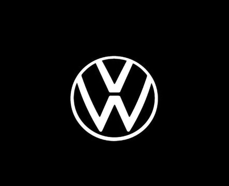 Passend für VW Passat (2012-2023) Einstiegsbeleuchtung mit Projektion.