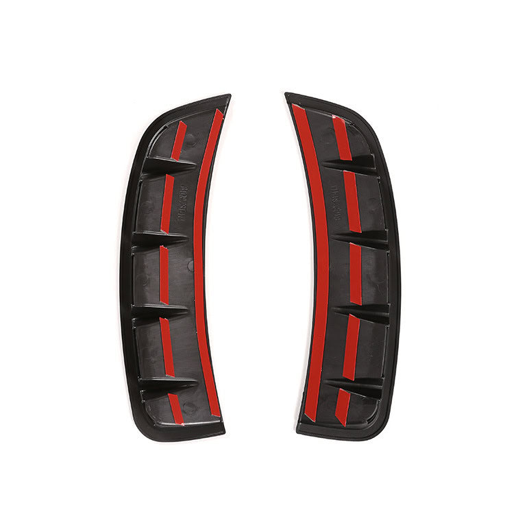 Passend für Mercedes-Benz A-Klasse Sportversion (Modelljahre 2019-2021) Frontstoßfänger-Lufteinlass-Seitendekoration, 2-teiliges Set.