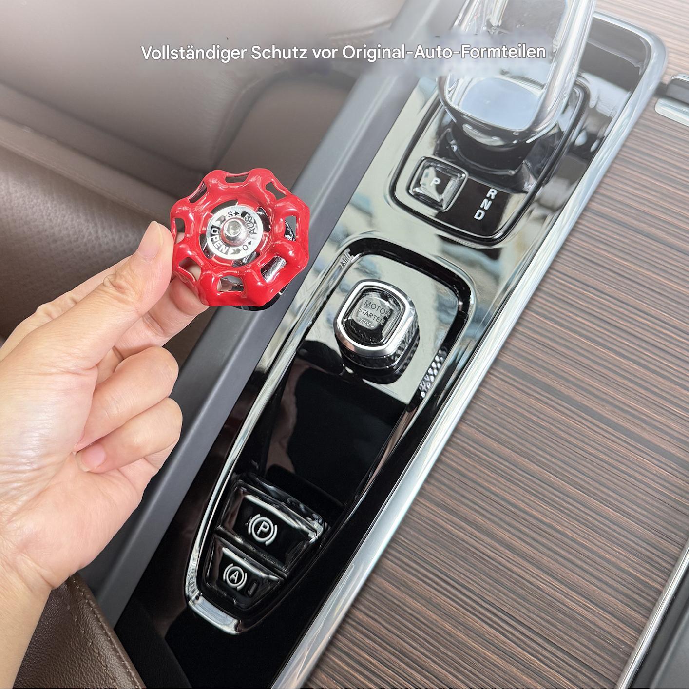 Volvo XC60/XC90/S90/S60/V60/V90 Startknopf Abdeckung – Chrom Metall Dekor