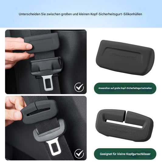 Sicherheitsgurt Steckschutz für Audi A3 A4L A5 A6L A7L Q5L  – Silikon Abdeckung Innenraum Zubehör