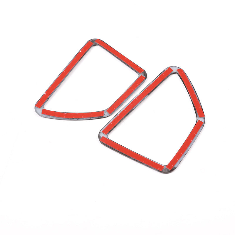 LHD Only ABS Dashboard Air Vent Frame Trim 2PCS Set - BMW X5 E70 2008 2009 2010 2011 2012 2013