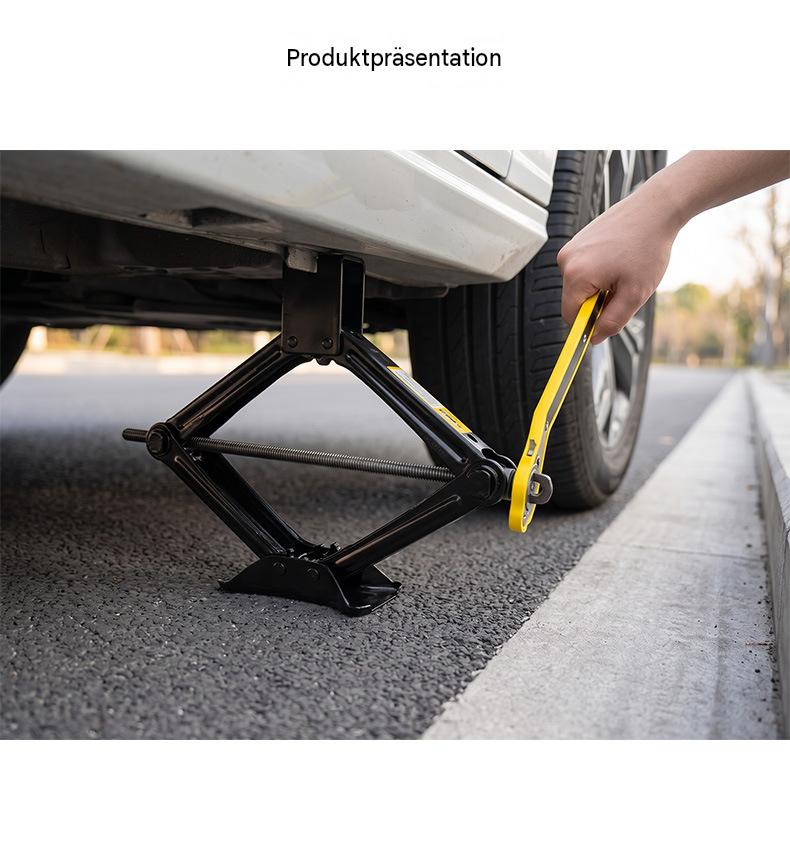 Wagenheber & Reifenreparatur Set für Auto und Motorrad – Pannen Werkzeugset aus legiertem Stahl
