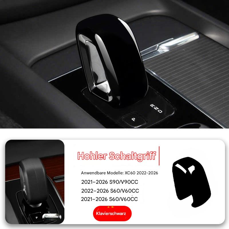Volvo XC60/S90/XC90/S60/V60/XC40/V90 Schaltknauf Abdeckung – ABS Hohl-Design