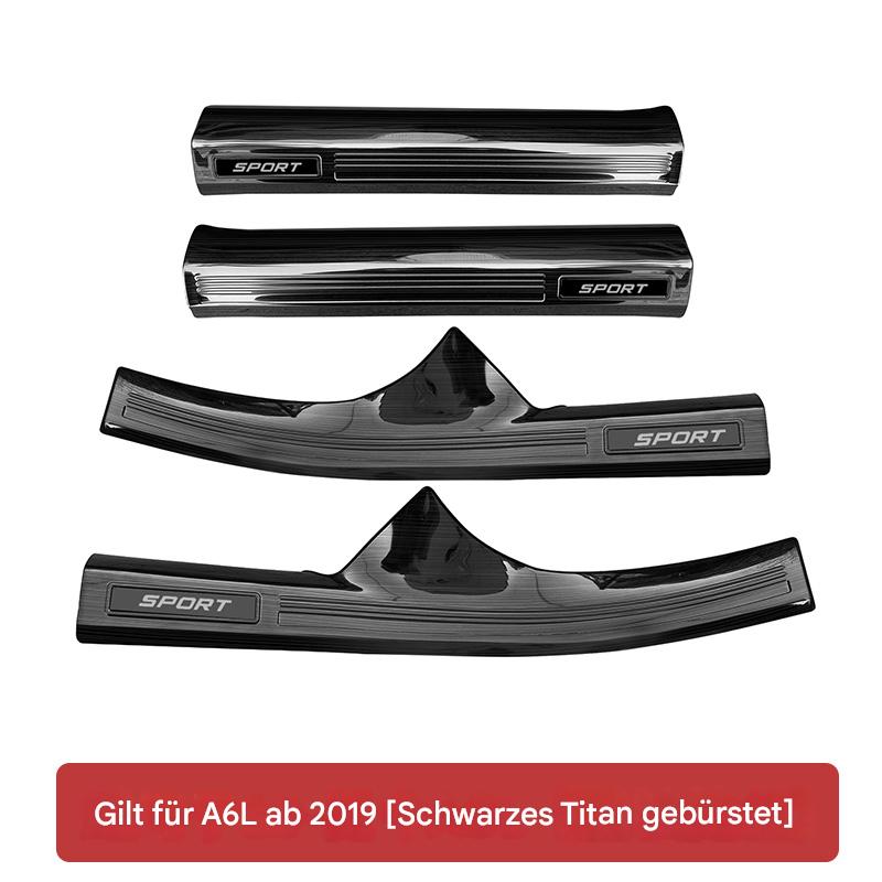Einstiegsleisten für Audi A6L, Q5L, A4L, A7L – Edelstahl Türschweller Abdeckung & Welcome Pedal Interieur Zierleisten