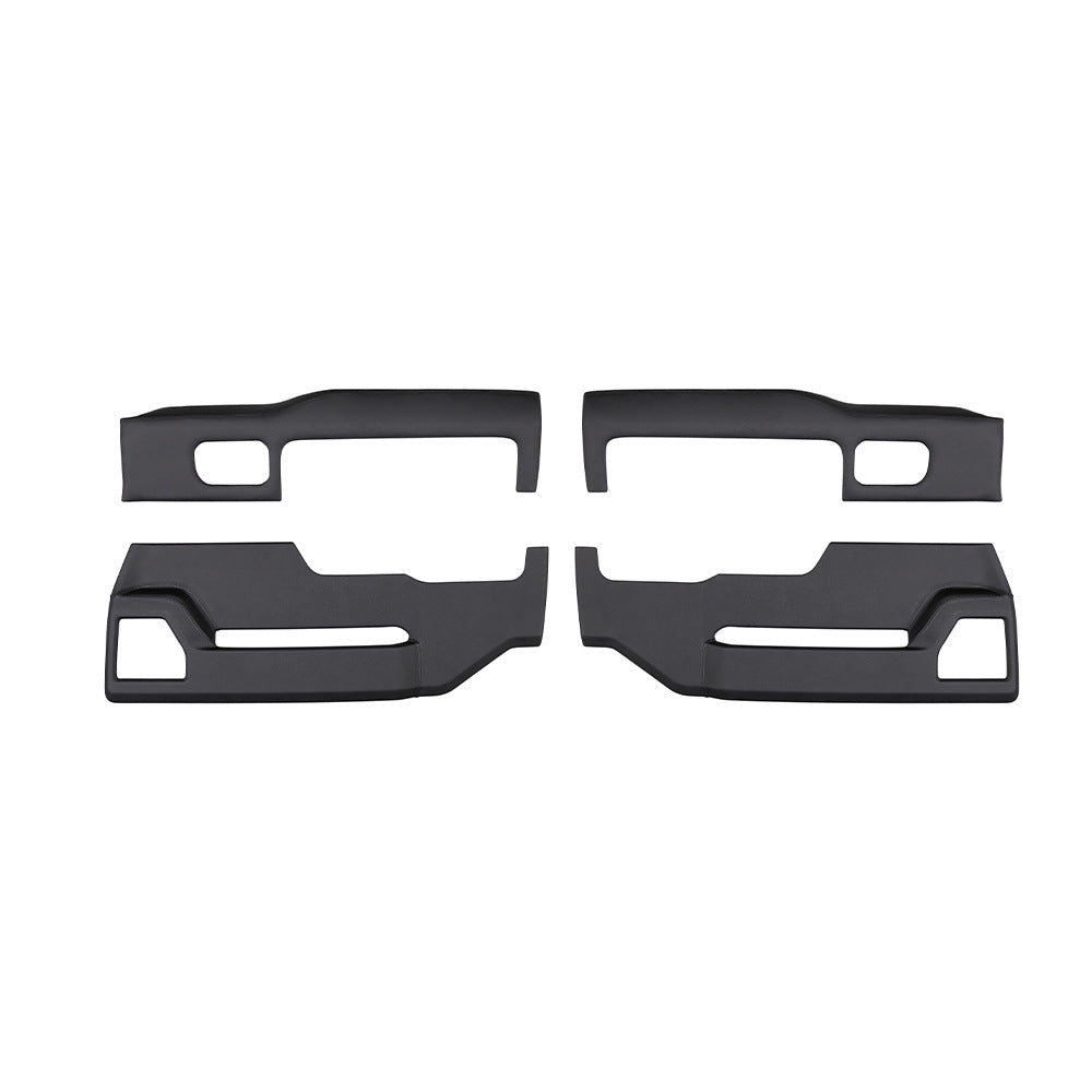 Suzuki Jimny JB64 JB74 JC74 2025 Türschutz Leder – 4-teiliges Set, Anti-Kick Türverkleidung, Kratzschutz mit 3M-Klebeband