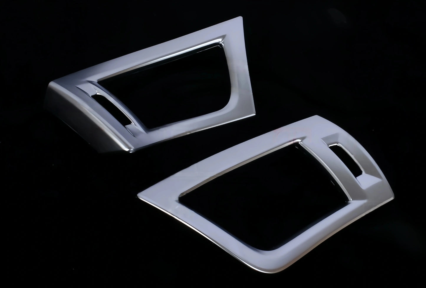 Innenraum-Dekorleisten in Matt-Silber – passend für Toyota Alphard/Vellfire (2016–2021)｜Fensterheber & Lüftungsgitter Blenden