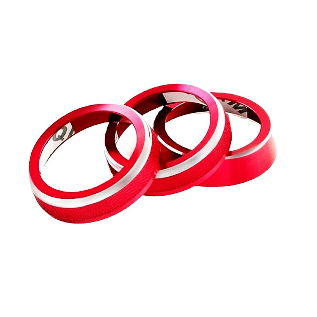 Alu-Dekorrahmen für Klimaregler – passend für Suzuki Jimny JB64/JB74 (Baujahr 2019–2022)