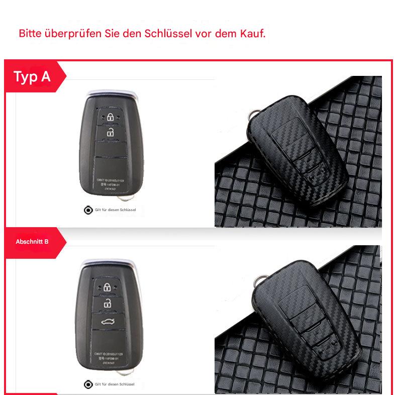 Toyota Schlüsselhülle – Schlüssel Cover für Camry, Corolla, RAV4, Highlander & mehr