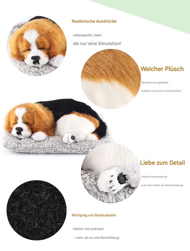 Auto Deko Katze & Hund – Aktivkohle Luftreiniger Figur für Auto Innenraum