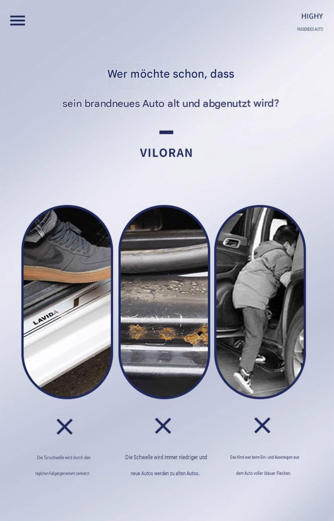 Einstiegsleisten & Türschweller-Schutz für VW Tayron 2024 – Verdicktes Mikrofaserleder, abriebfest, langlebig & umweltfreundlich
