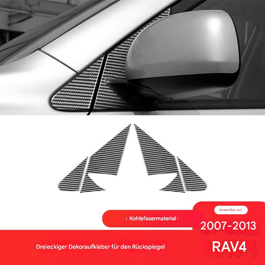 Carbon Spiegeldreieck Abdeckung für Toyota RAV4 2007–2013 – Innenraum