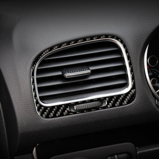 VW Golf 6 2008–2012 Lüftungsrahmen Echt-Carbon Innenraum Dekor