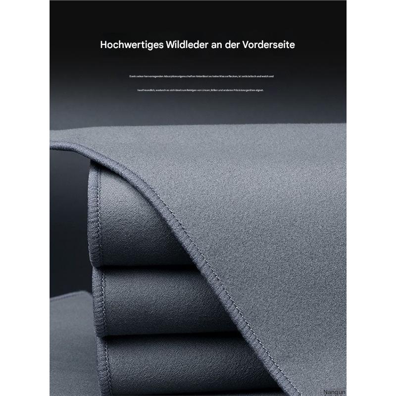 Verdicktes, saugfähiges, fusselfreies Auto-Waschtuch – Hochwertiges Wildleder-Reinigungstuch für Innenraum und Karosserie