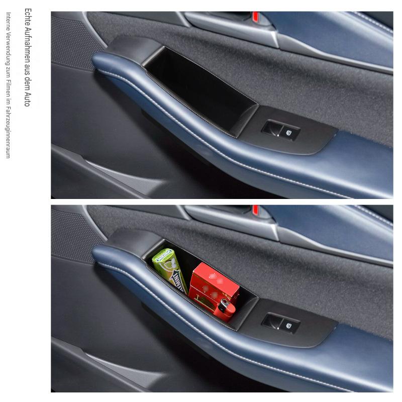 ABS Türgriff Aufbewahrungsbox Auto Organizer – Passend für Mazda CX-30 / Mazda 3, Baujahre 2020 bis 2025, Innenraum Modifikationszubehör