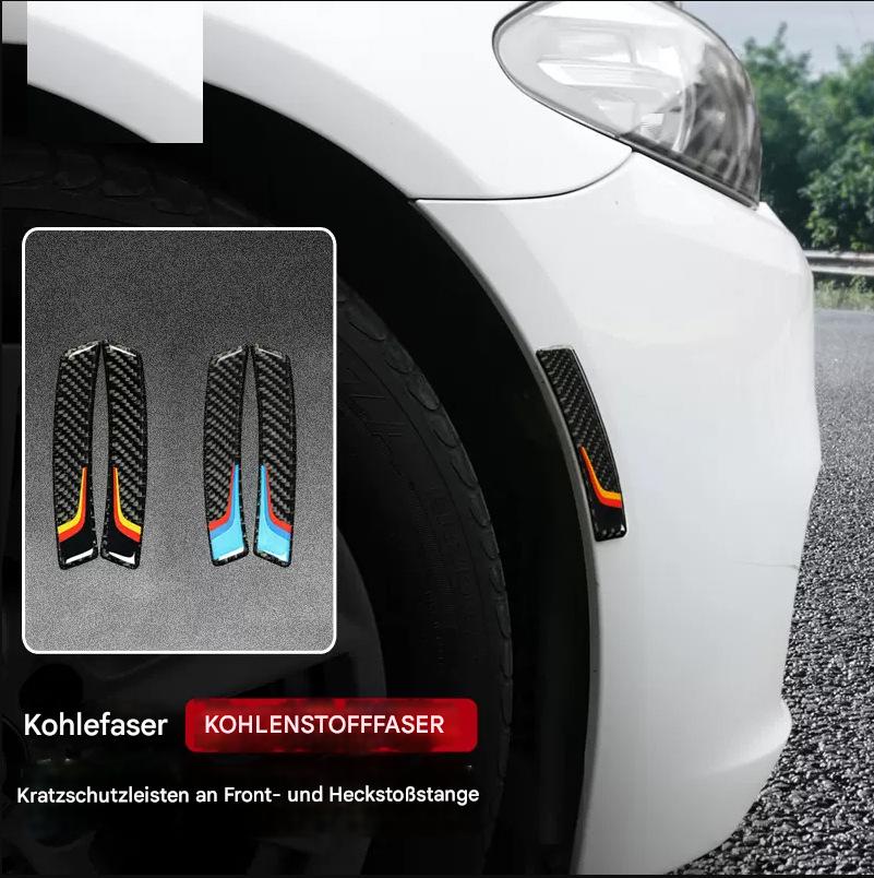 Universal Echt-Carbon Radlauf Schutzleisten – Anti-Kratzer für BMW, Mercedes, Audi