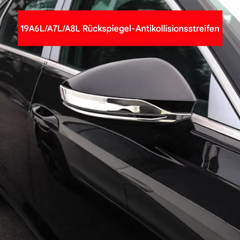 Audi A6L/A7/A8L 2019–2025 Spiegel Schutzleiste Edelstahl Zubehör