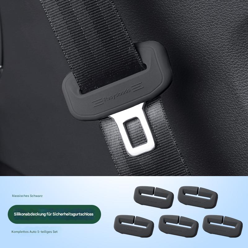 Sicherheitsgurt Steckschutz für Audi A3 A4L A5 A6L A7L Q5L  – Silikon Abdeckung Innenraum Zubehör