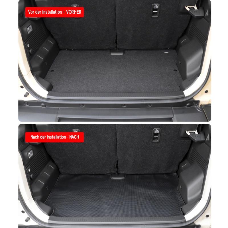Kofferraummatte PVC für Suzuki Jimny 5-Türer JC74 JB74xl ab 2023 | Wasserdicht Rutschfest