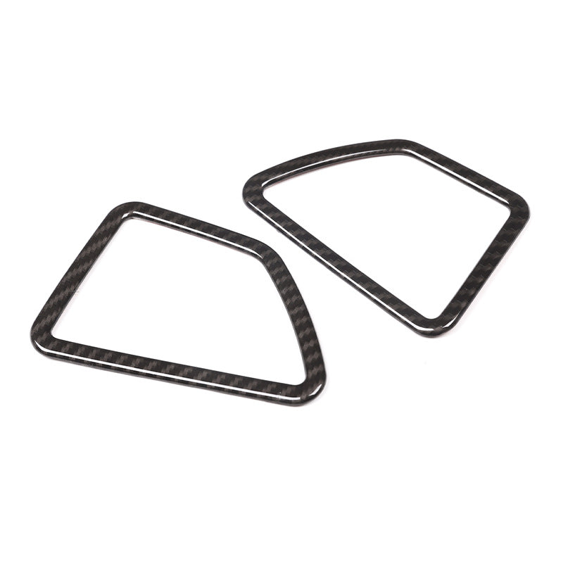 LHD Only ABS Dashboard Air Vent Frame Trim 2PCS Set - BMW X5 E70 2008 2009 2010 2011 2012 2013