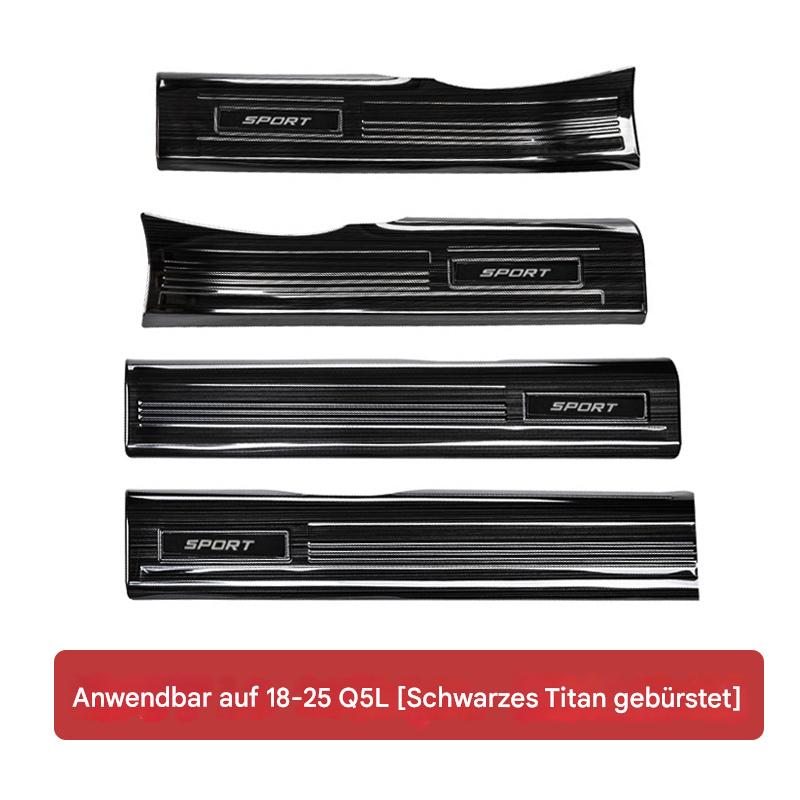 Einstiegsleisten für Audi A6L, Q5L, A4L, A7L – Edelstahl Türschweller Abdeckung & Welcome Pedal Interieur Zierleisten