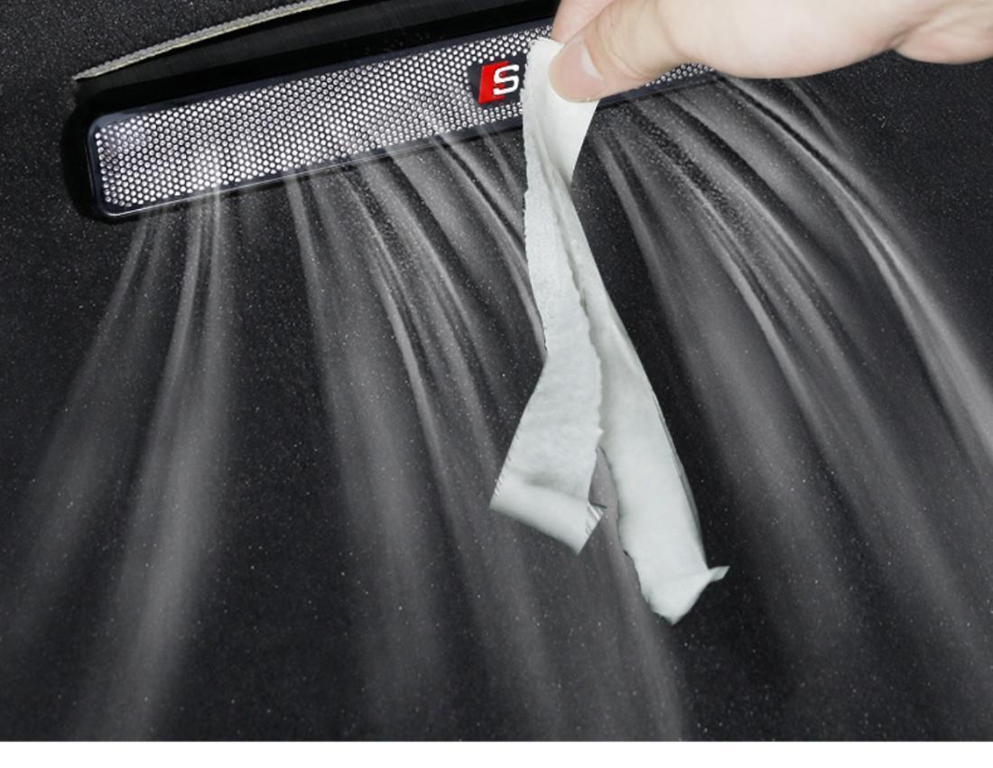 Edelstahl-Lüftungsschutz unter dem Sitz für Audi A4L/A6L/A7/A8/Q3/Q5L/Q7/Q8 – Staubschutz & Dekoration