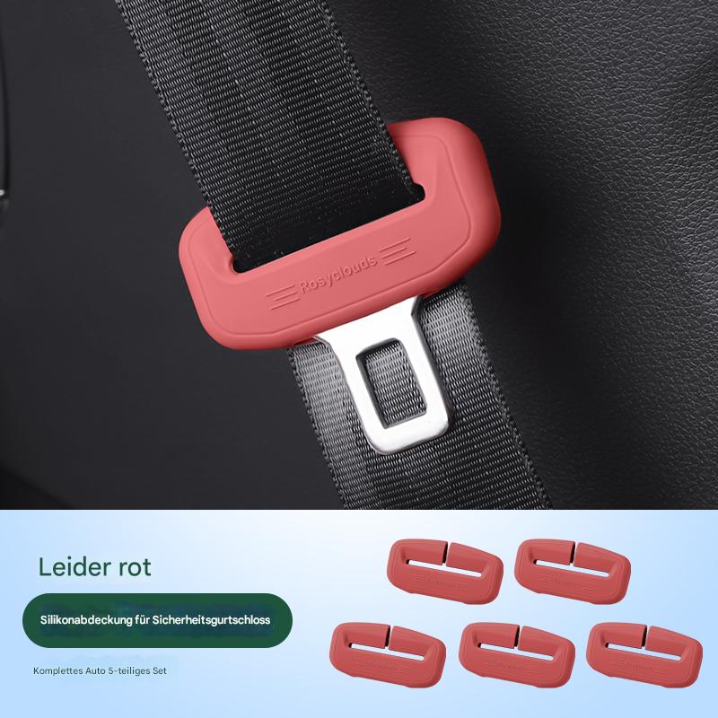 Sicherheitsgurt Steckschutz für Audi A3 A4L A5 A6L A7L Q5L  – Silikon Abdeckung Innenraum Zubehör