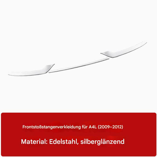 Audi A4L 2009–2012 Frontstoßstange Zierleiste Edelstahl Chrom Zubehör