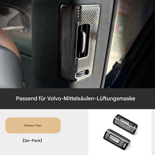 Volvo XC60/XC90/S90/V90 B-Säule Luftauslass Abdeckung – Edelstahl Schutz
