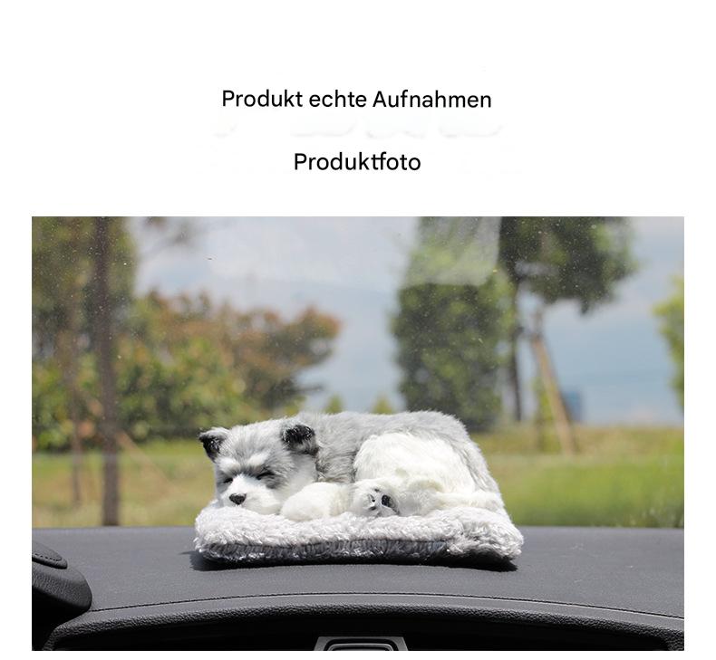 Auto Deko Katze & Hund – Aktivkohle Luftreiniger Figur für Auto Innenraum
