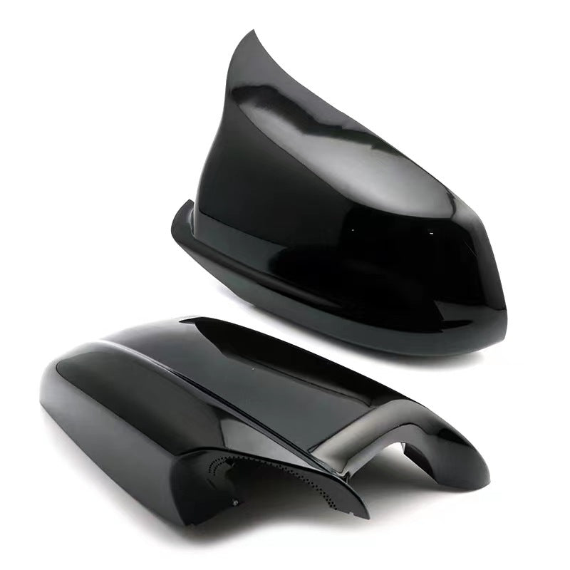 M‑Style Horn‑Design Spiegelkappen ABS für BMW 5er F10 F11 F18 2010‑2013 Außenspiegel Abdeckung Tuning