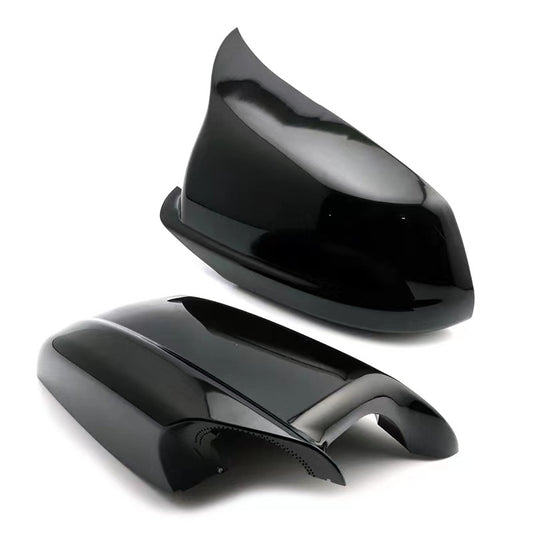 M‑Style Horn‑Design Spiegelkappen ABS für BMW 5er F10 F11 F18 2010‑2013 Außenspiegel Abdeckung Tuning