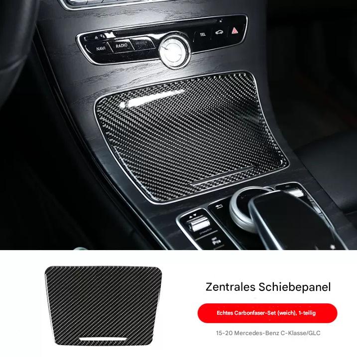 Mercedes GLC260L & C200L/C260L 2015–2020 Carbon Innenraum Dekorleisten