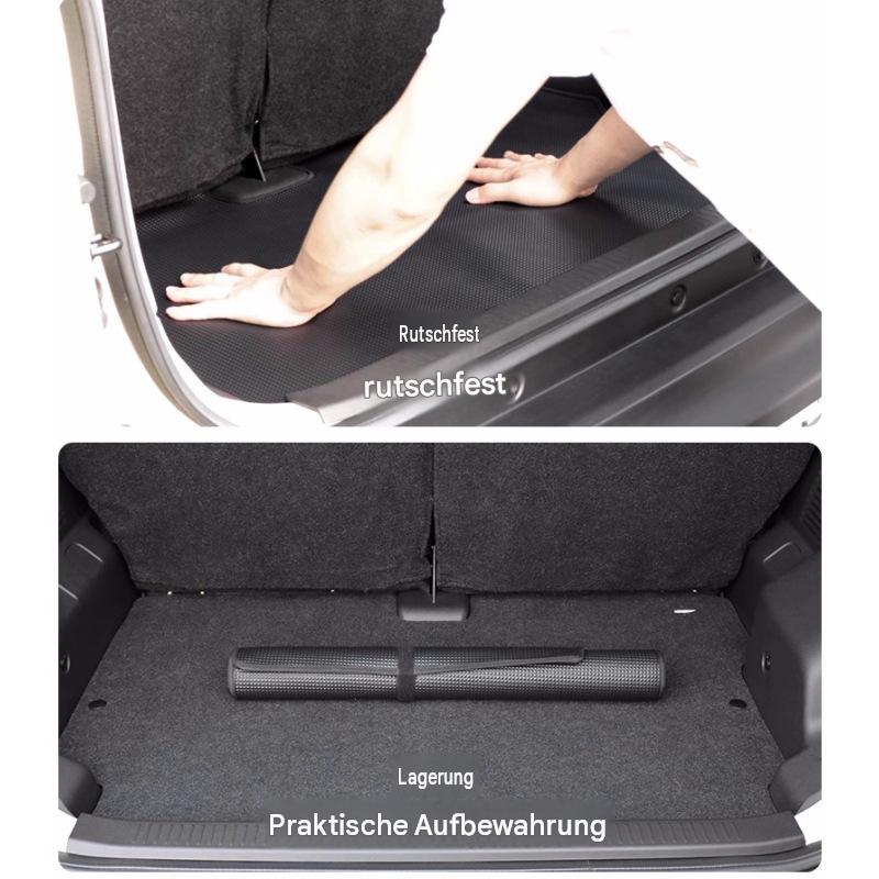 Kofferraummatte PVC für Suzuki Jimny 5-Türer JC74 JB74xl ab 2023 | Wasserdicht Rutschfest