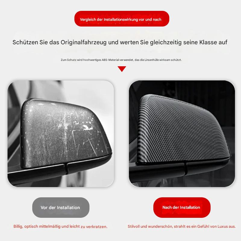 Verchromte Außenspiegelabdeckung für Suzuki Vitara (2008–2015) – Spiegelkappen aus ABS